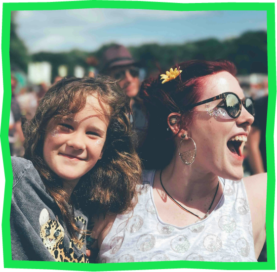 Festivalgoers enjoying live music in a photograph used by Greenfields Festival